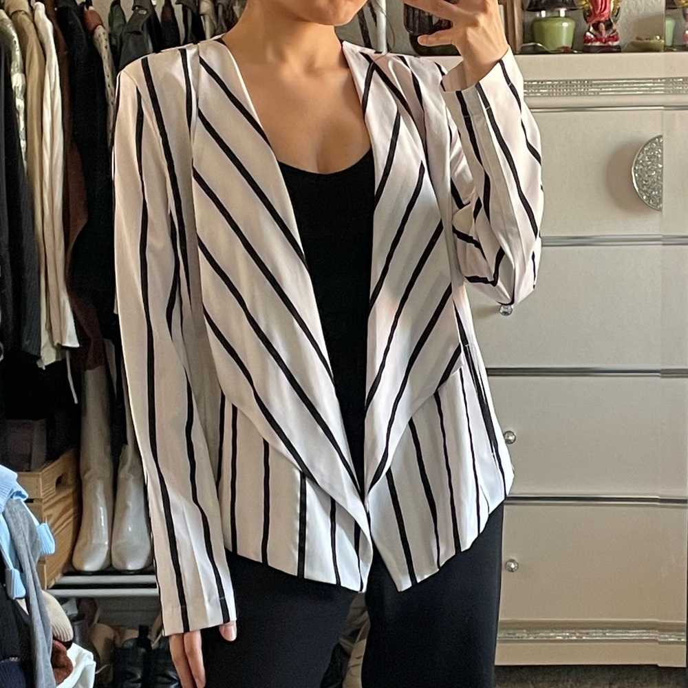Striped Blazer